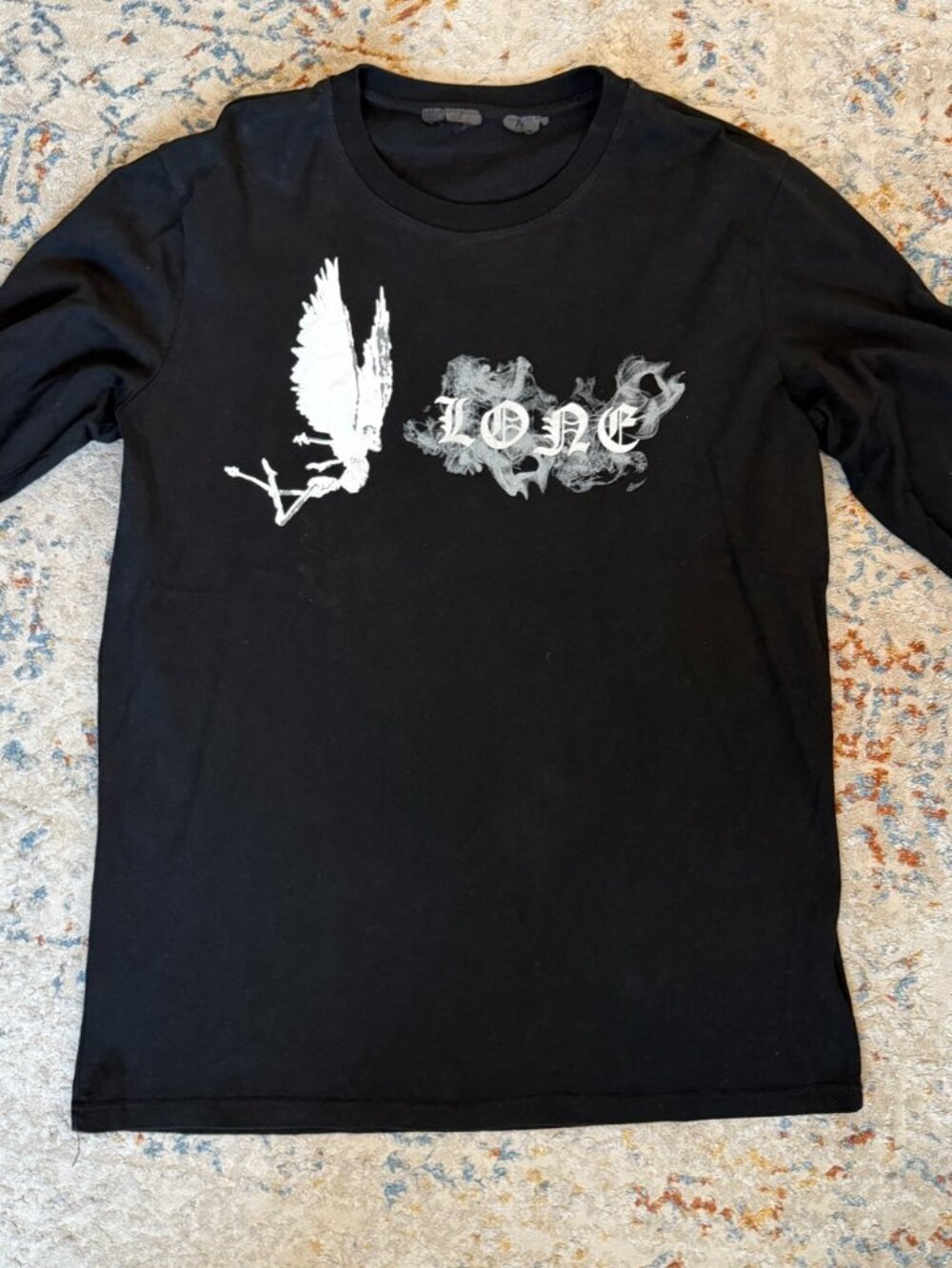 Vlone Black Graphic T-Shirt M